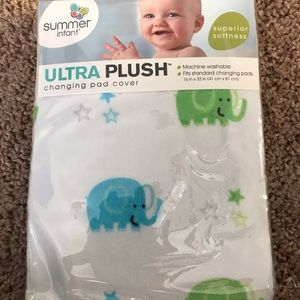 Changing table cover.